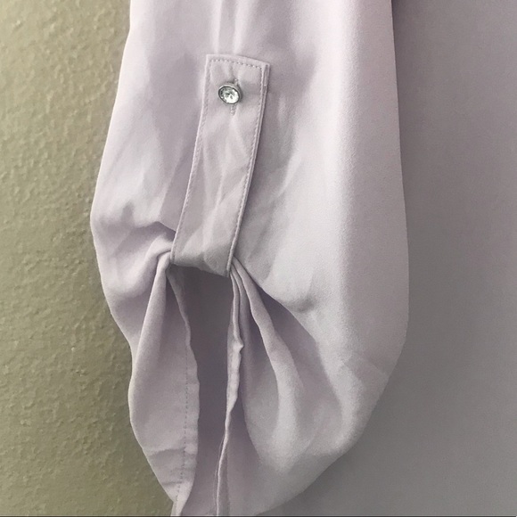 Studio Y Lilac and Rhinestone Blouse - Picture 5 of 5